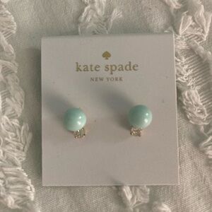 Kate Spade Mint Green Stud Earrings